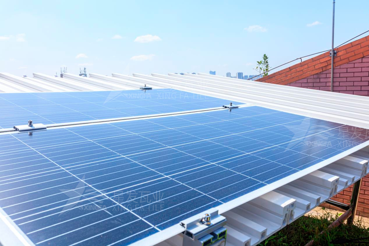 長知識了！廠房屋頂安裝光伏瓦的一大好處原來是它