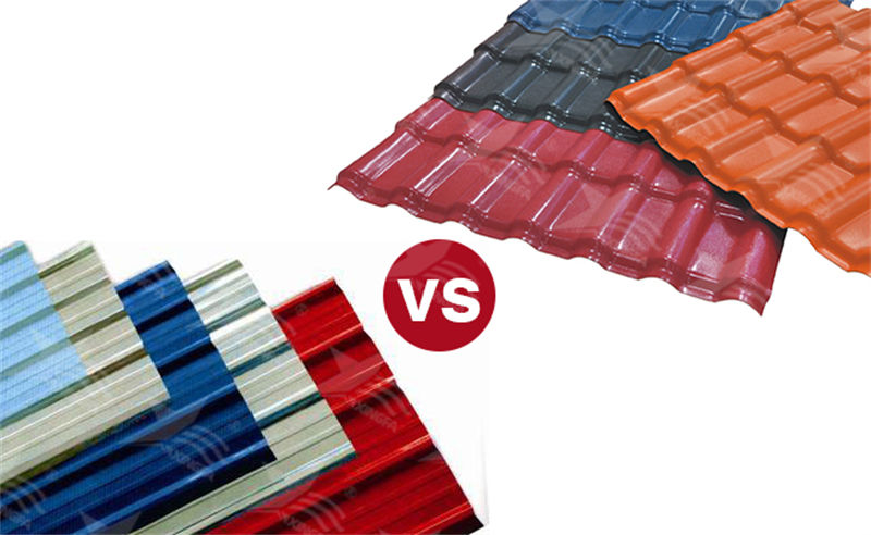 樹脂瓦與PVC瓦的對(duì)比，如何選擇適合你的屋頂材料？